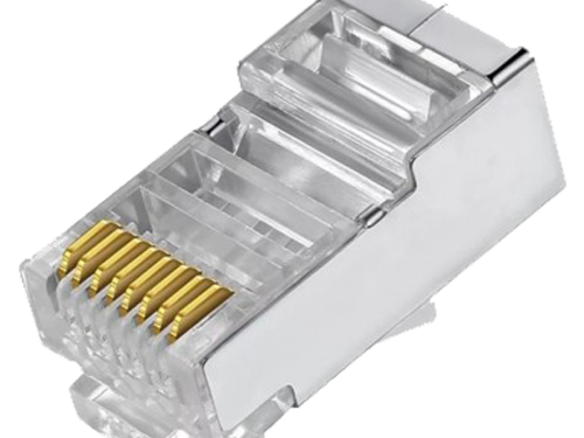 CON300-FTP5E - Conectores, RJ45 FTP CAT 5E para crimpar, Compatible…