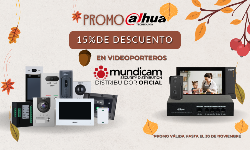 promo dahua noviembre de videoporteros en mundicam