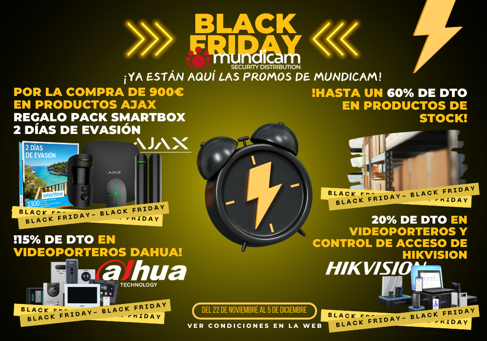 ya está aquí el black friday de mundicam 2024