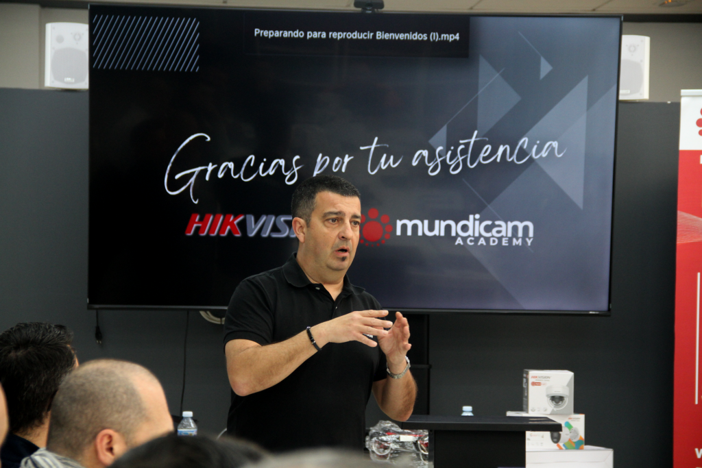 gracias por la participación en el taller hikvision en mundicam