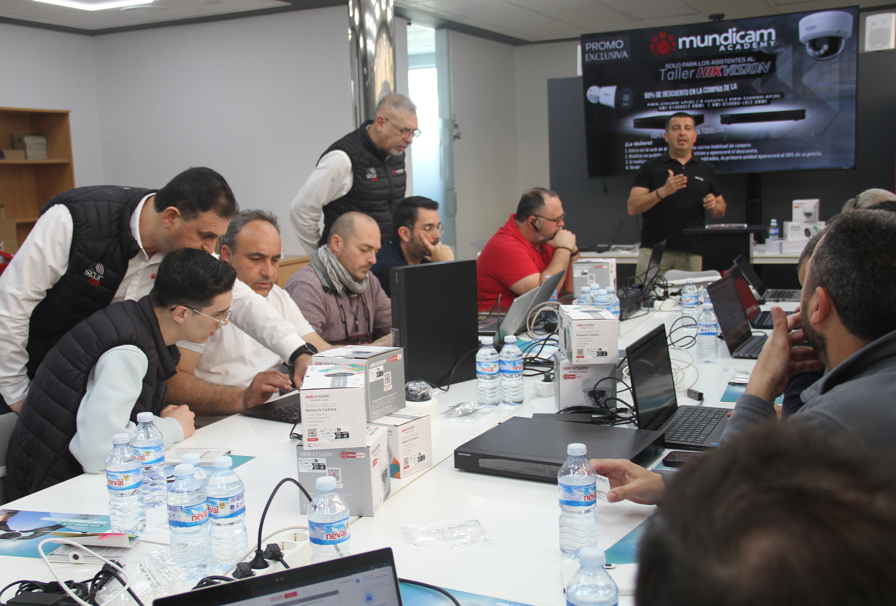 formacion taller hikvision en mundicam academy